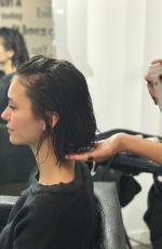 NINA DOBREV Had Her Hair Cut Right Before Oscars 2017