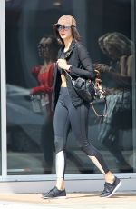 NINA DOBREV Leaves a Gym in Hollywood 03/18/2017