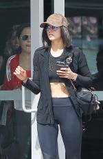 NINA DOBREV Leaves a Gym in Hollywood 03/18/2017
