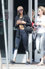 NINA DOBREV Leaves a Gym in Hollywood 03/18/2017