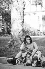 NINA DOBREV on the Set of a Photoshoot 03/09/2017
