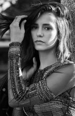 NINA DOBREV on the Set of a Photoshoot 03/09/2017