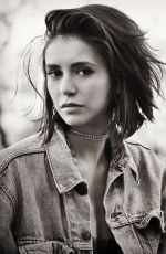 NINA DOBREV on the Set of a Photoshoot 03/09/2017
