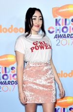 NOAH CYRUS at Nickelodeon 2017 Kids’ Choice Awards in Los Angeles 03/11/2017