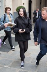 NOAH CYRUS Leaves Her Hotel in London 03/28/2017