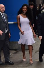 NORMANI KORDEI Arrives at Good Morning America in New York 03/01/2017