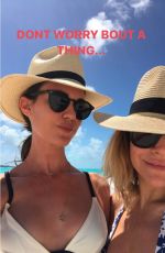 ODETTE ANNABLE in Bikini at a Beach in Bahamas 03/27/2017