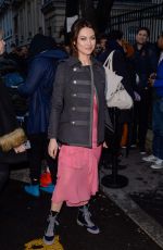 OLGA KURYLENKO at John Galliano Fashion Show in Paris 03/05/2017