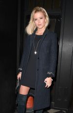 OLIVIA BENTLEY Arrives at Raffles Night Club in London 03/02/2017