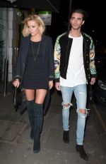 OLIVIA BENTLEY Arrives at Raffles Night Club in London 03/02/2017