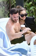 OLIVIA CULPO at Her Hotel Pool in Miami 03/13/2017