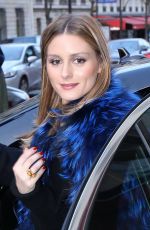 OLIVIA PALEMO Arrives at Royal Monceau Hotel in Paris 03/02/2017