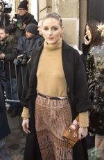 OLIVIA PALERMO Arrives at Valentino Fashion Show at Paris Fashion Week 03/05/2017