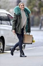 OLIVIA PALERMO Out and About in Brooklyn 03/11/2017