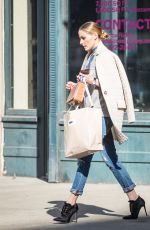 OLIVIA PALERMO Out and About in New York 03/09/2017