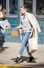 OLIVIA PALERMO Out and About in New York 03/09/2017