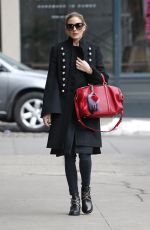 OLIVIA PALERMO Out in New York 03/24/2017