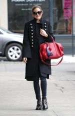 OLIVIA PALERMO Out in New York 03/24/2017