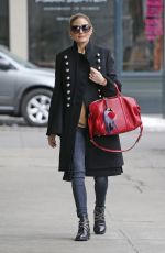 OLIVIA PALERMO Out in New York 03/24/2017