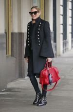 OLIVIA PALERMO Out in New York 03/24/2017