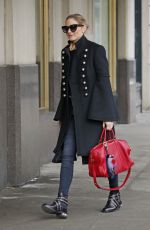 OLIVIA PALERMO Out in New York 03/24/2017