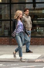 OLIVIA WILDE and Oscar Isaac on the Set of Life Itself in New York 03/30/2017
