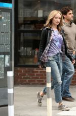 OLIVIA WILDE and Oscar Isaac on the Set of Life Itself in New York 03/30/2017