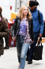 OLIVIA WILDE at Life Itself Movie Set in New York 03/30/2017