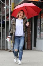 OLIVIA WILDE at Life Itself Set in New York 03/24/2017