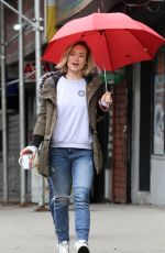 OLIVIA WILDE at Life Itself Set in New York 03/24/2017