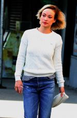 OLIVIA WILDE on the Set of Life Itself in New York 03/20/2017