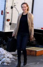 OLIVIA WILDE on the Set of Life Itself in New York 03/20/2017
