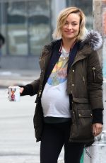 OLIVIA WILDE on the Set of Life Itself in New York 03/21/2017
