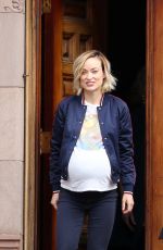 OLIVIA WILDE on the Set of Life Itself in New York 03/21/2017