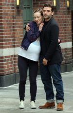 OLIVIA WILDE on the Set of Life Itself in New York 03/26/2017