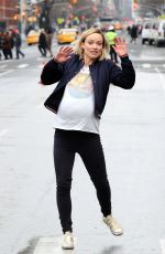 OLIVIA WILDE on the Set of Life Itself in New York 03/26/2017