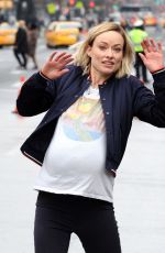 OLIVIA WILDE on the Set of Life Itself in New York 03/26/2017