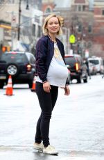 OLIVIA WILDE on the Set of Life Itself in New York 03/26/2017