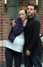 OLIVIA WILDE on the Set of Life Itself in New York 03/26/2017