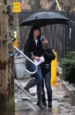 OLIVIA WILDE on the Set of Life Itself in New York 03/28/2017