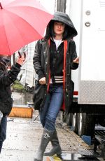 OLIVIA WILDE on the Set of Life Itself in New York 03/28/2017