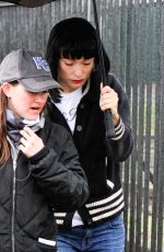 OLIVIA WILDE on the Set of Life Itself in New York 03/28/2017