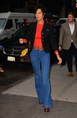 PADMA LAKSHMI Arrives at Today Studio in New York 03/01/2017