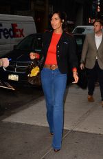 PADMA LAKSHMI Arrives at Today Studio in New York 03/01/2017