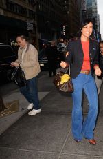 PADMA LAKSHMI Arrives at Today Studio in New York 03/01/2017