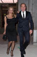 PAMELA ANDERSON and Tony Gomez Leaves Manko Restaurant in Paris 03/29/2017