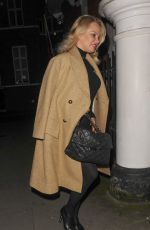 PAMELA ANDERSON Arrives at Julian Assange Home in London 03/09/2017