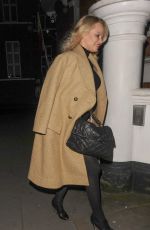 PAMELA ANDERSON Arrives at Julian Assange Home in London 03/09/2017