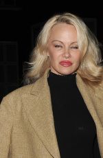 PAMELA ANDERSON Arrives at Julian Assange Home in London 03/09/2017
