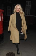 PAMELA ANDERSON Arrives at Julian Assange Home in London 03/09/2017